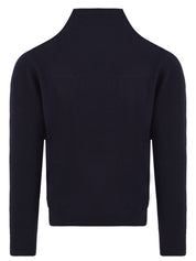 Maglione collo alto in cashmere MALO Uomo - Blue
