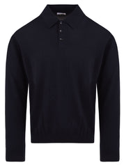 Polo in lana vergine MALO Uomo - Blue