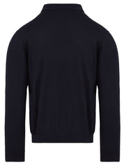 Polo in lana vergine MALO Uomo - Blue