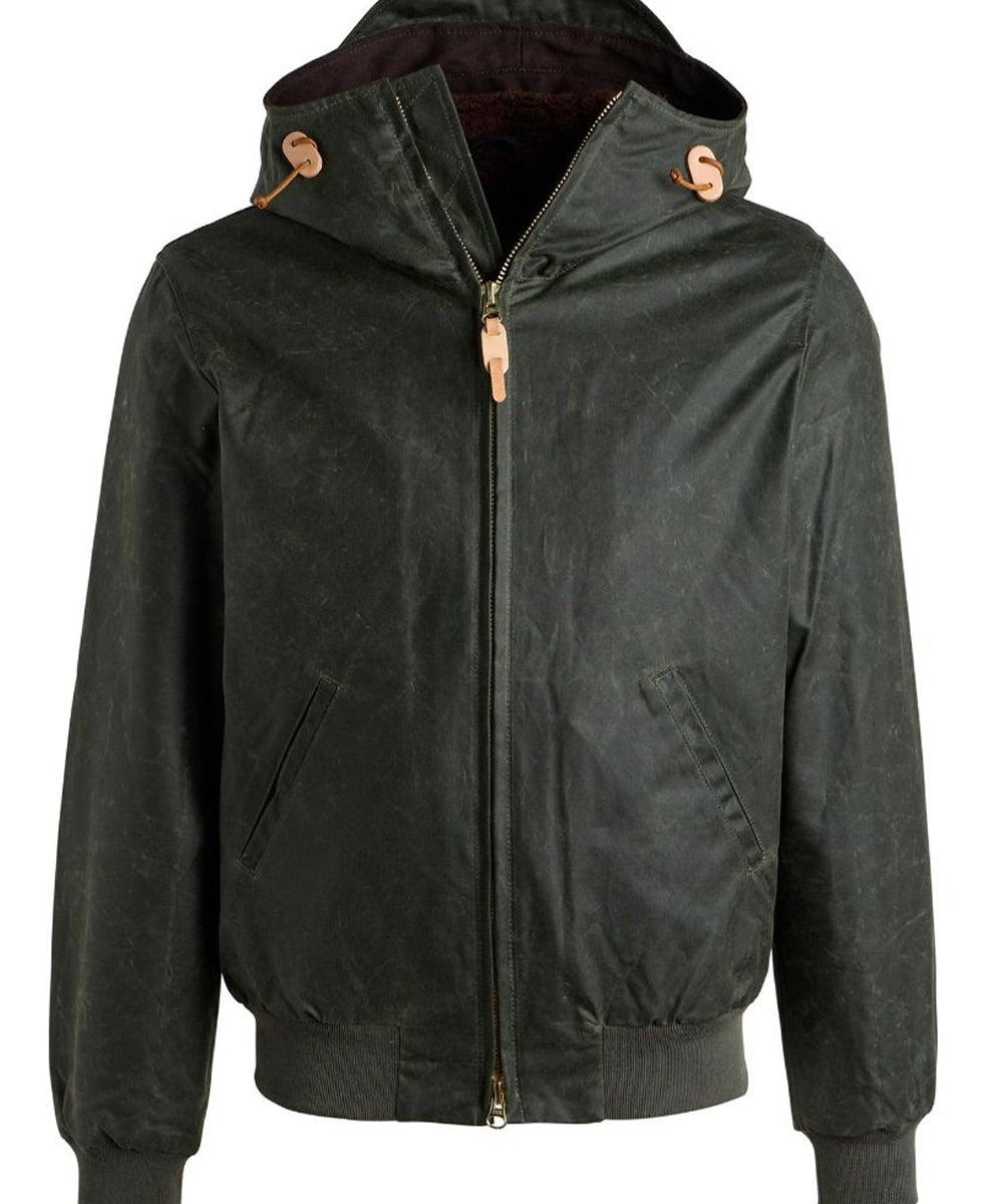 Bomber con cappuccio MANIFATTURA CECCARELLI Uomo - Dark Green