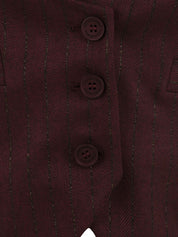 Gilet Agata MAR DE MARGARITAS Donna - Rosso