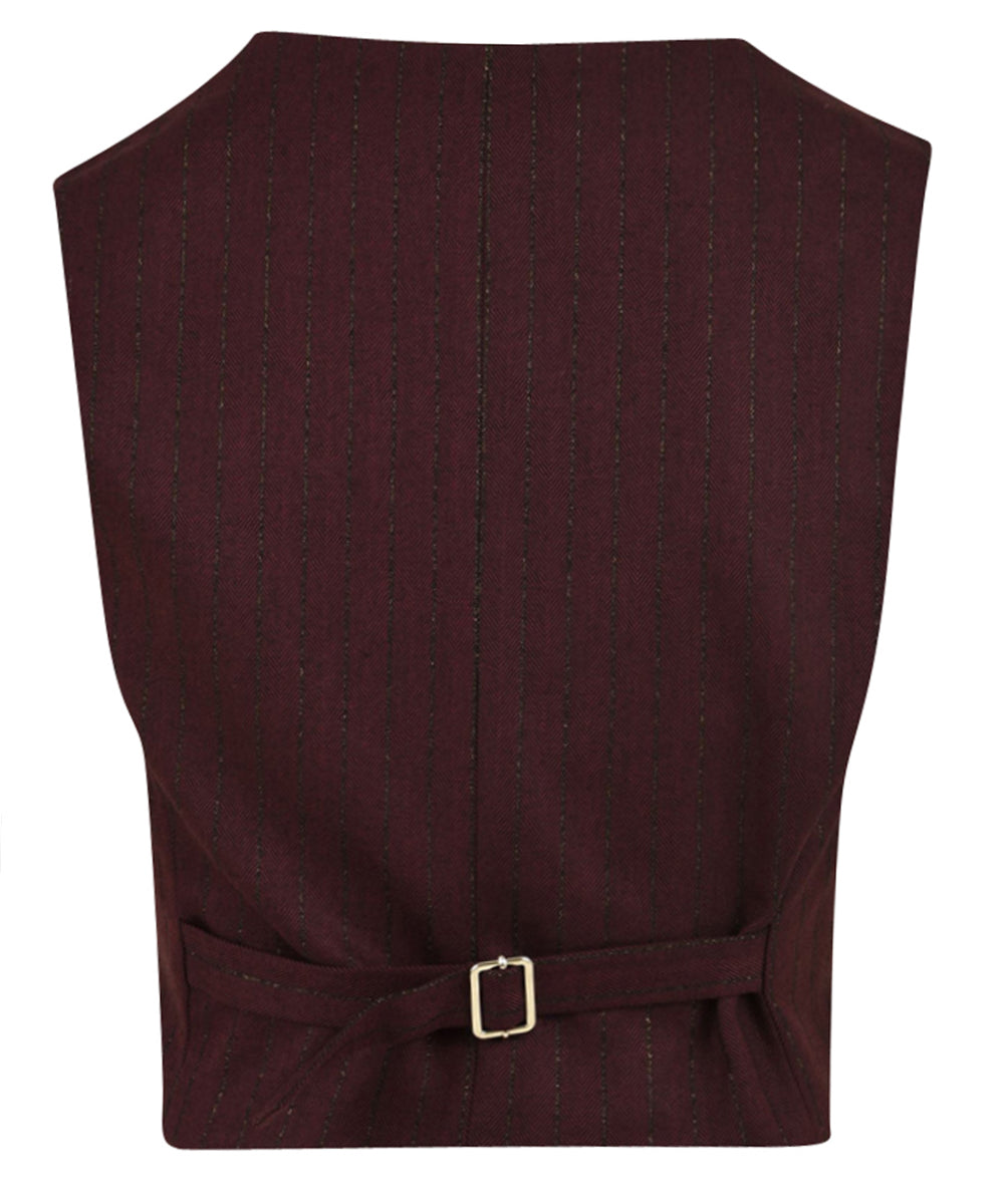 Gilet Agata MAR DE MARGARITAS Donna - Rosso