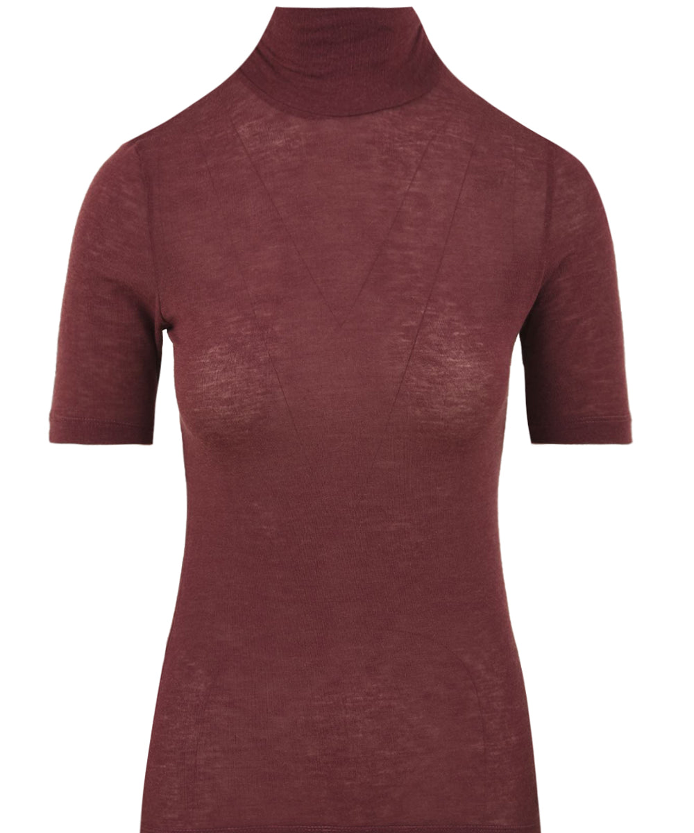 Maglia Dolcevita Brenda MAR DE MARGARITAS Donna - Rosso
