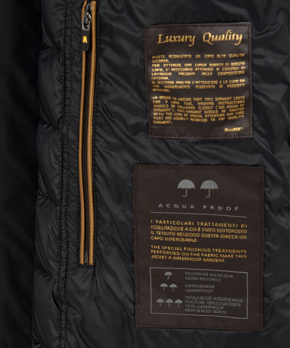 Giubbotto Oniro-STP MOORER Uomo - Blue