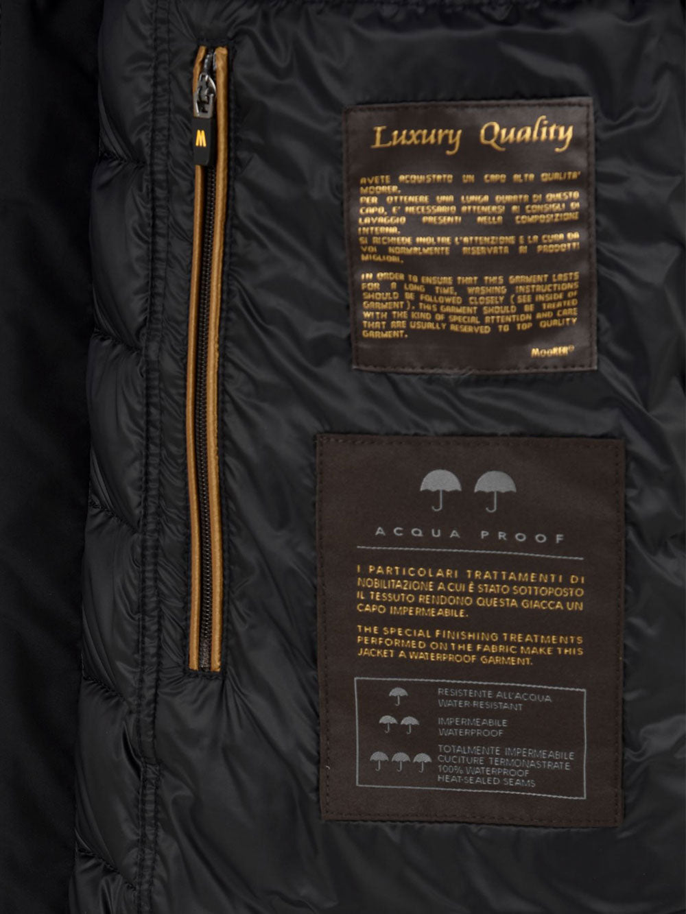 Giubbotto Oniro-STP MOORER Uomo - Blue