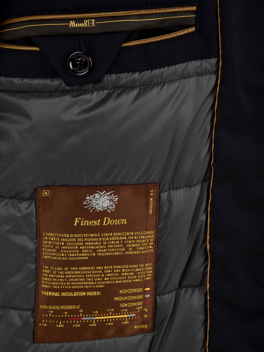 Giubbotto Albini-PUM MOORER Uomo - Blue