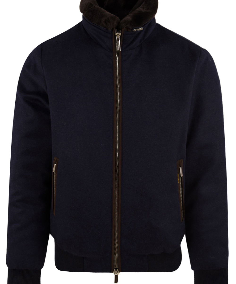 Giubbotto MOORER Uomo - Blue