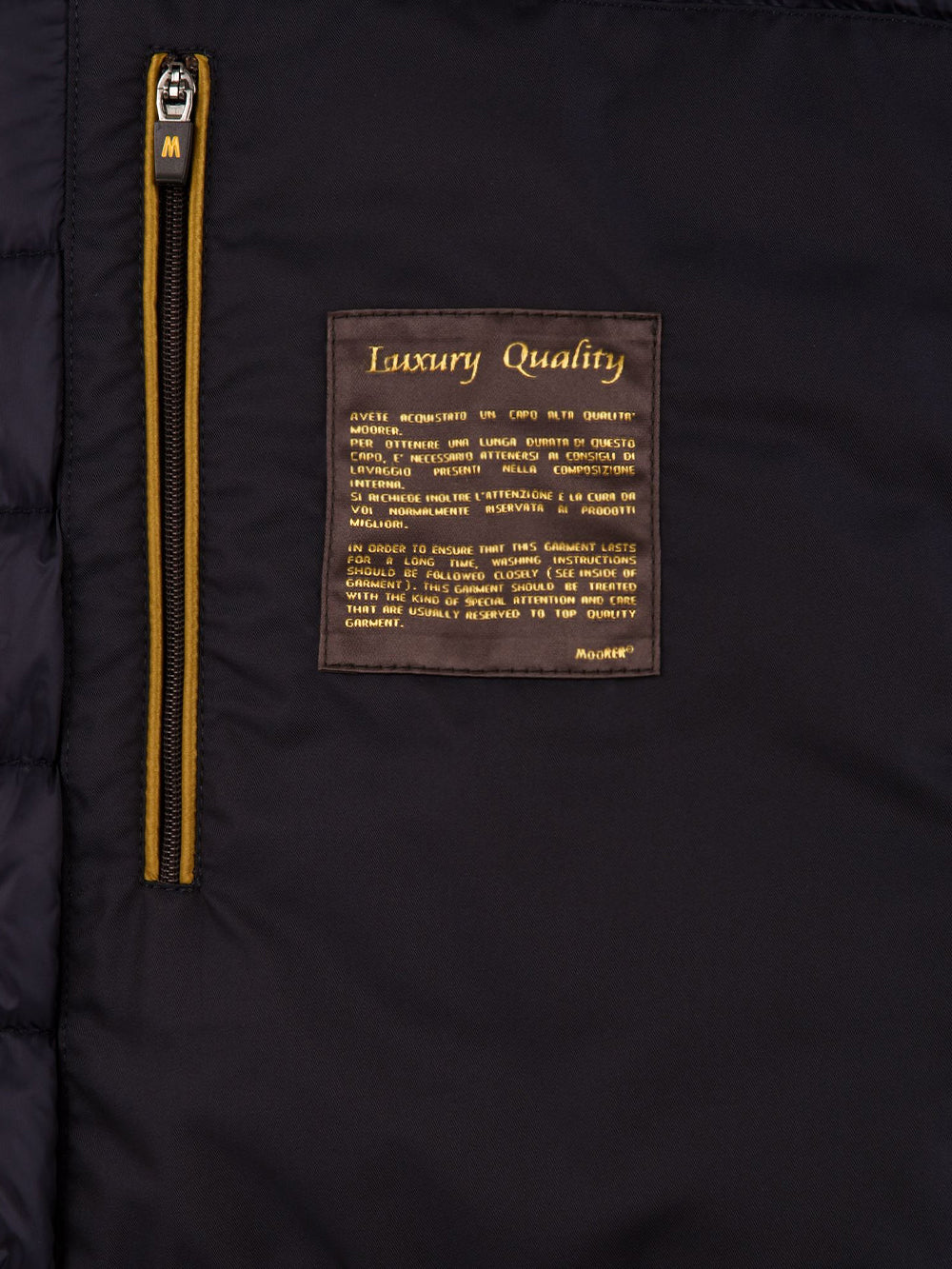 Giubbotto MOORER Uomo - Blue