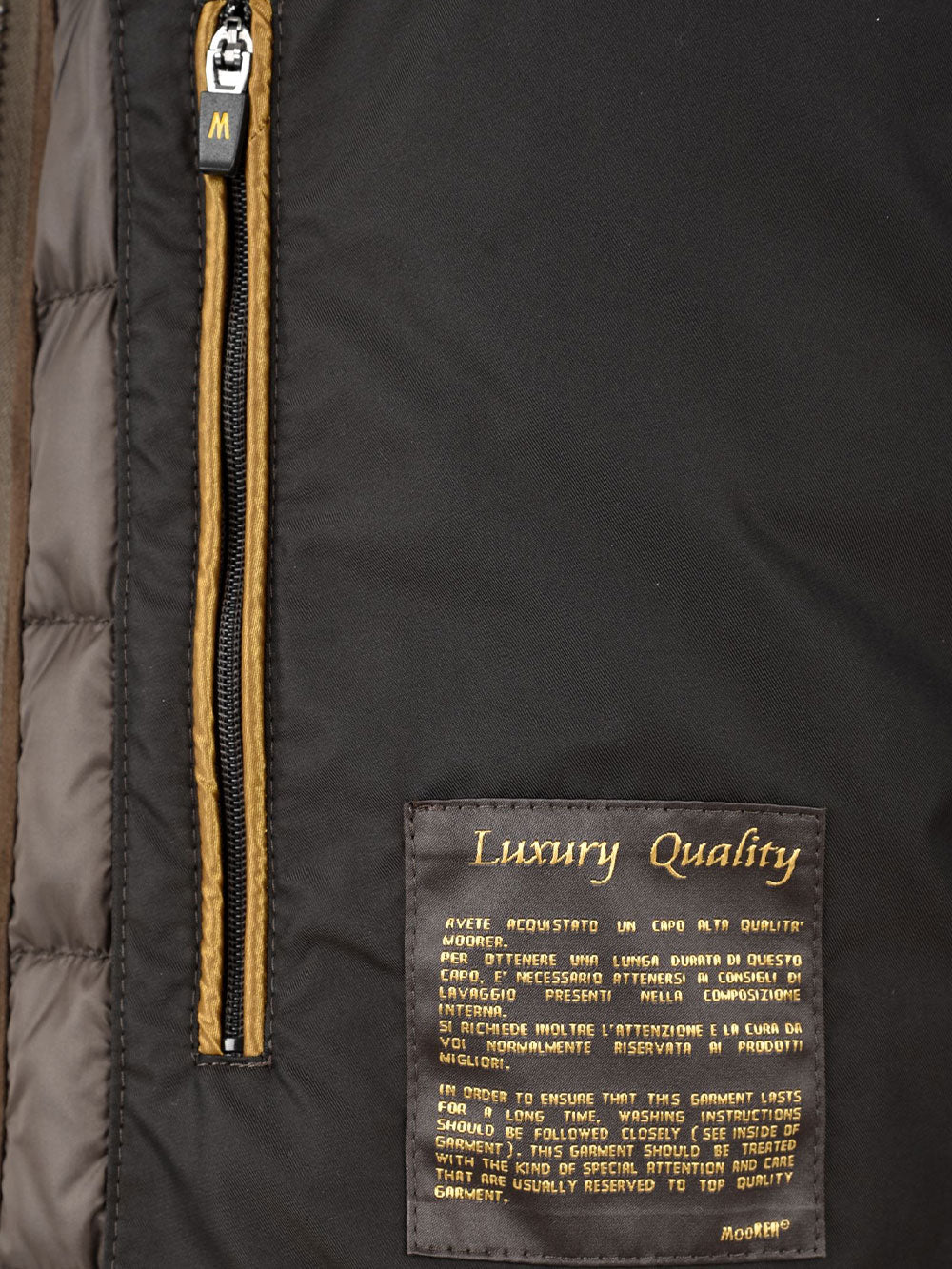 Bomber Bellati-MRW MOORER Uomo - Taupe