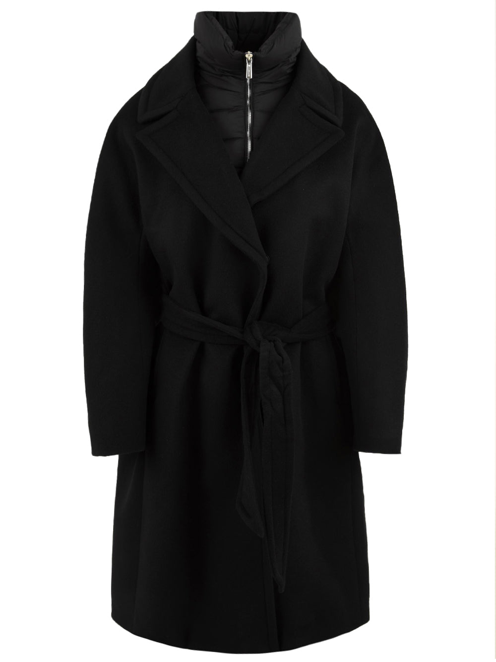 Cappotto Polina-LE MOORER Donna - Nero