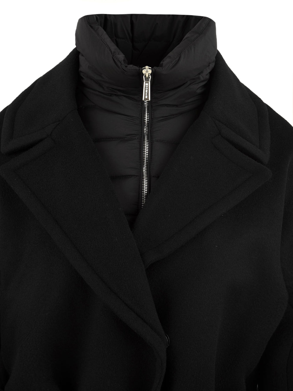 Cappotto Polina-LE MOORER Donna - Nero