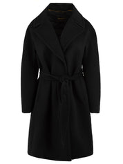Cappotto Polina-LE MOORER Donna - Nero