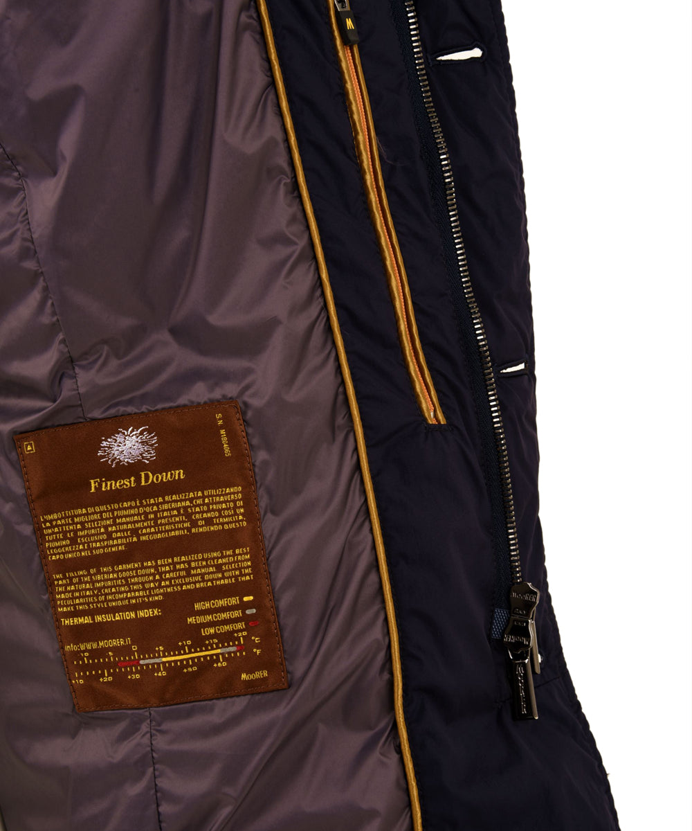 Giubbotto Zavyer-S3 MOORER Uomo - Blue