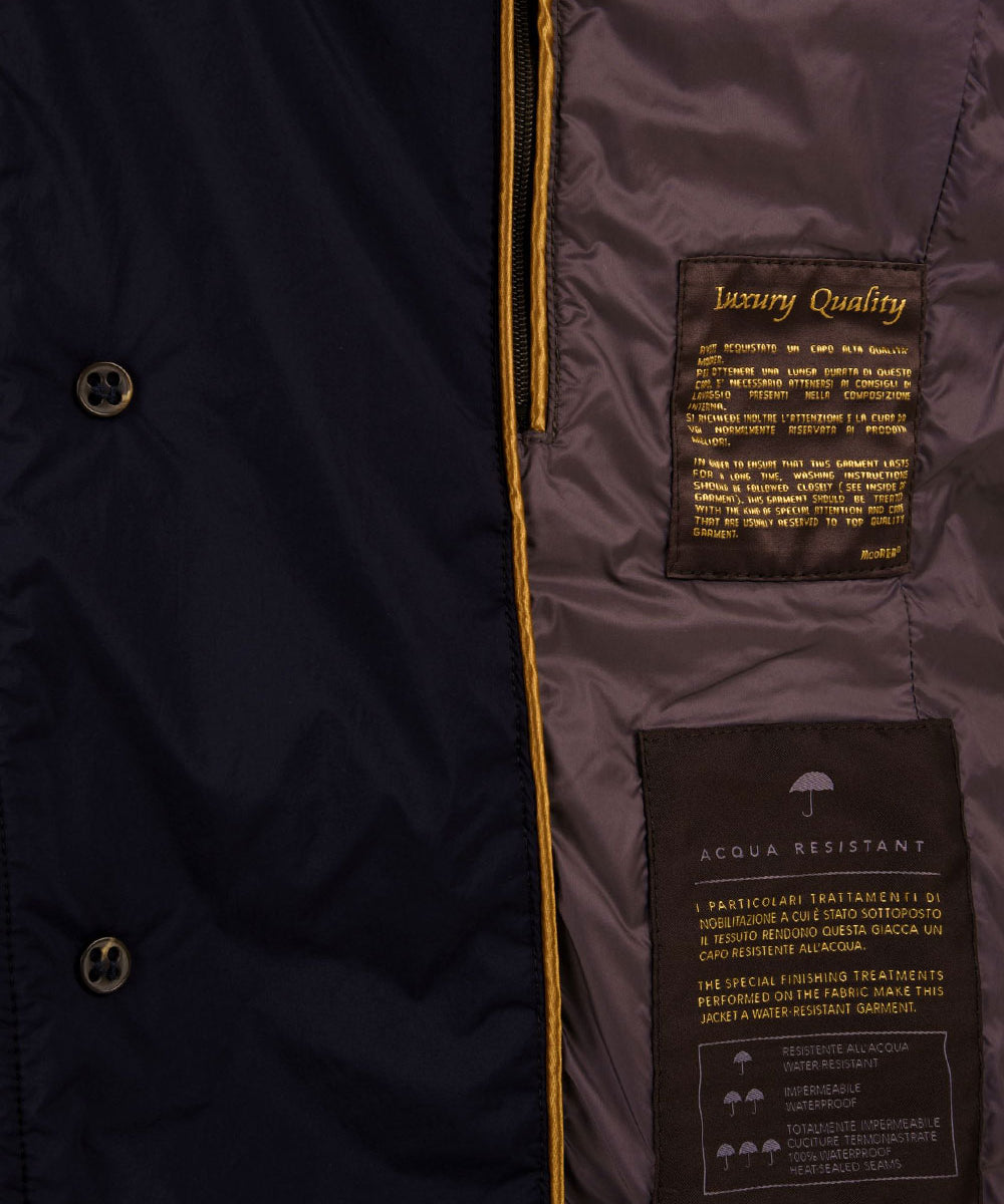 Giubbotto Zavyer-S3 MOORER Uomo - Blue