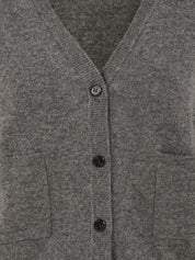 Cardigan Ava in Cashmere NOT SHY Donna - Grigio