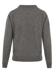 Cardigan Ava in Cashmere NOT SHY Donna - Grigio