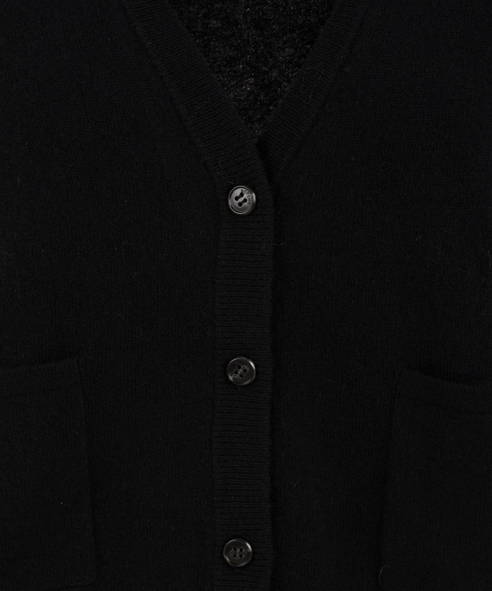 Cardigan Ava in Cashmere NOT SHY Donna - Nero