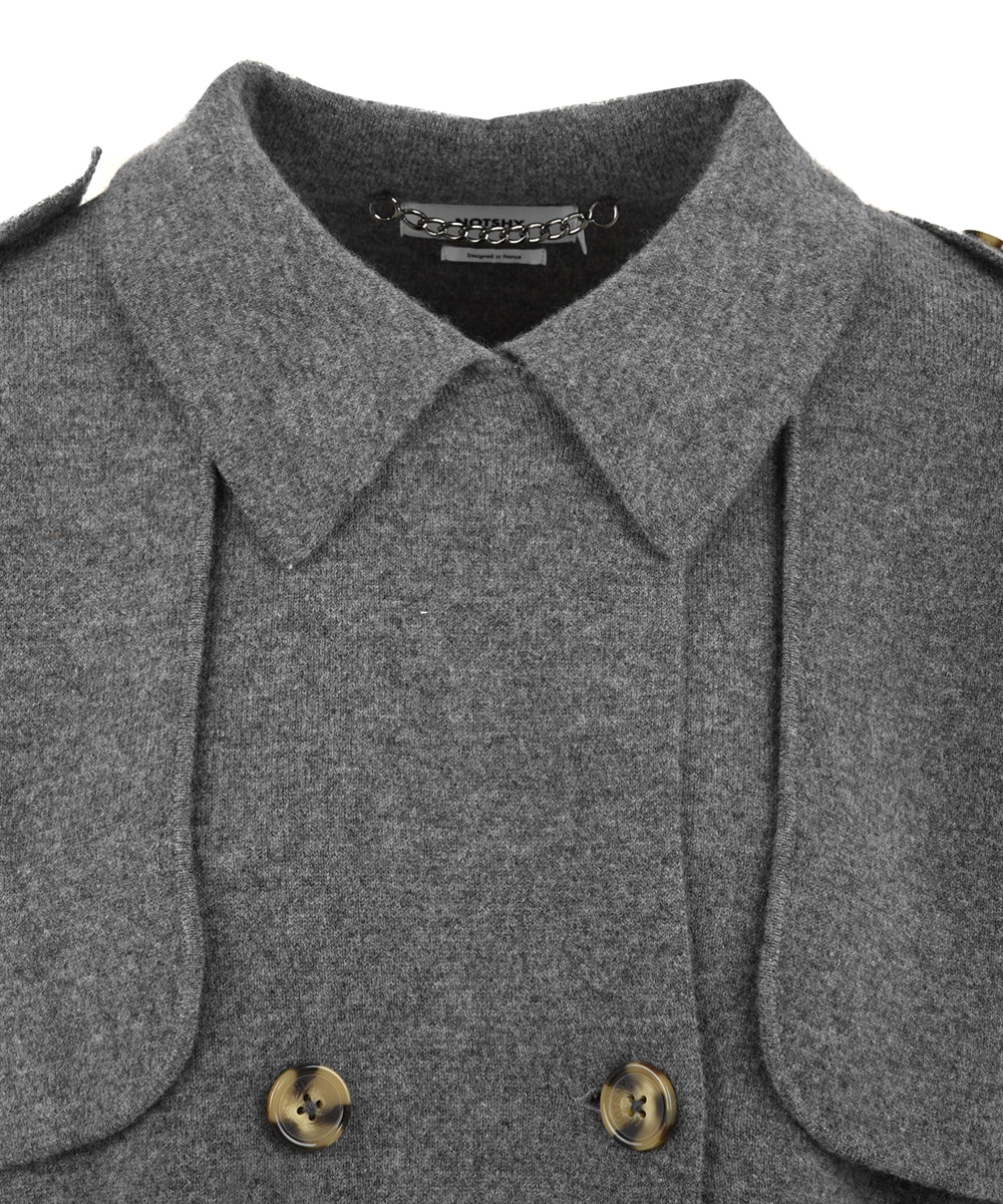 Trench cortoTalita NOT SHY Donna - Grigio