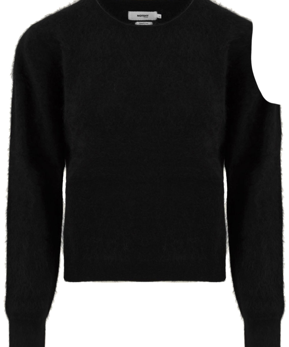 Maglione in cashmere Winona NOT SHY Donna - Nero