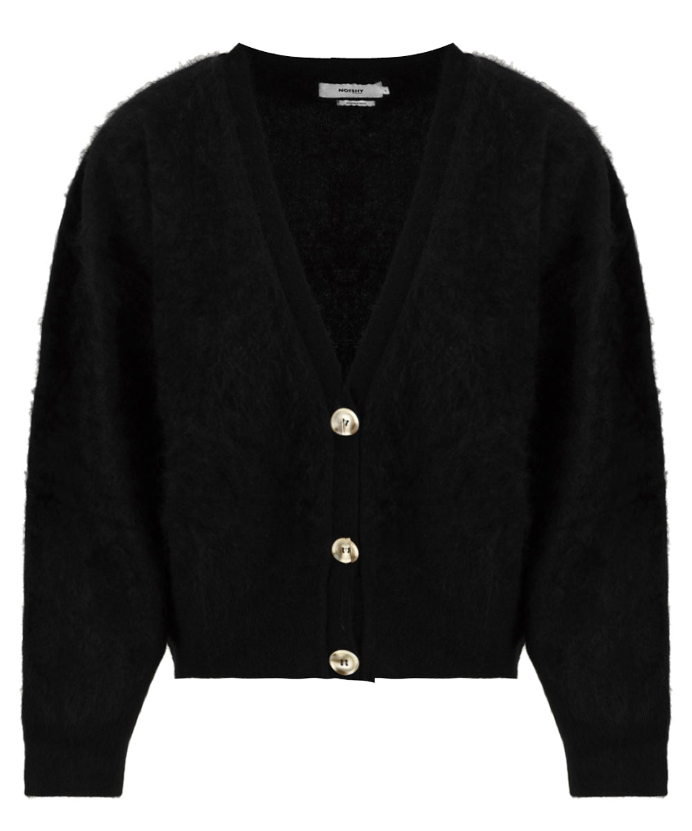 Cardigan in cashmere Lee NOT SHY Donna - Nero