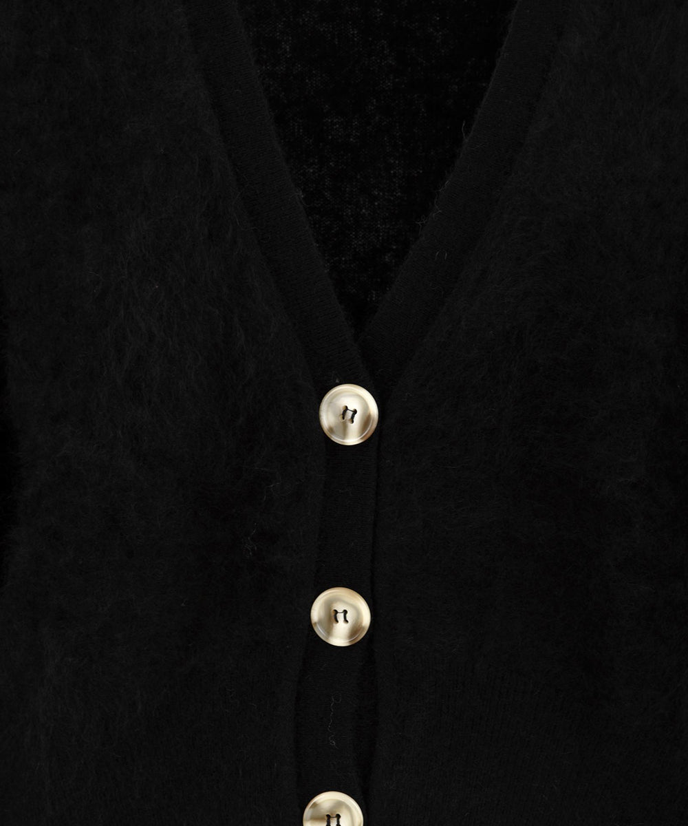 Cardigan in cashmere Lee NOT SHY Donna - Nero