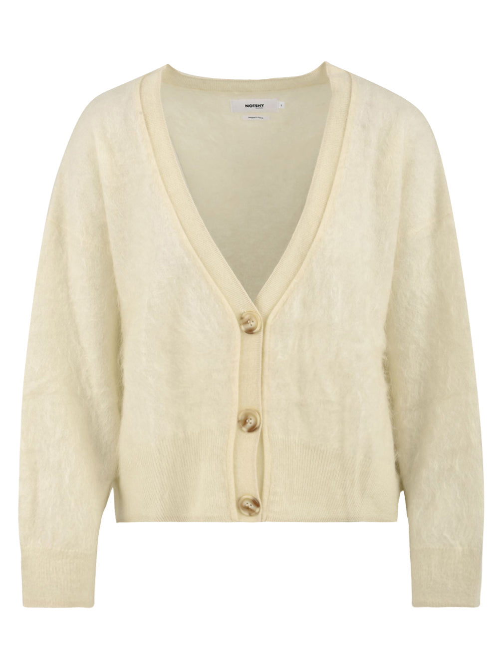 Cardigan in cashmere Lee NOT SHY Donna - Beige
