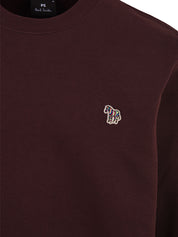 Felpa Regular Fit Zebra PAUL SMITH Uomo - Rosso