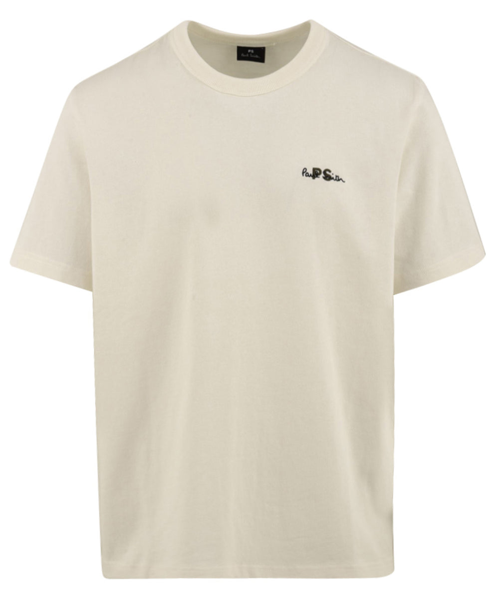 T-shirt Embroidery Logo PAUL SMITH Uomo - Bianco