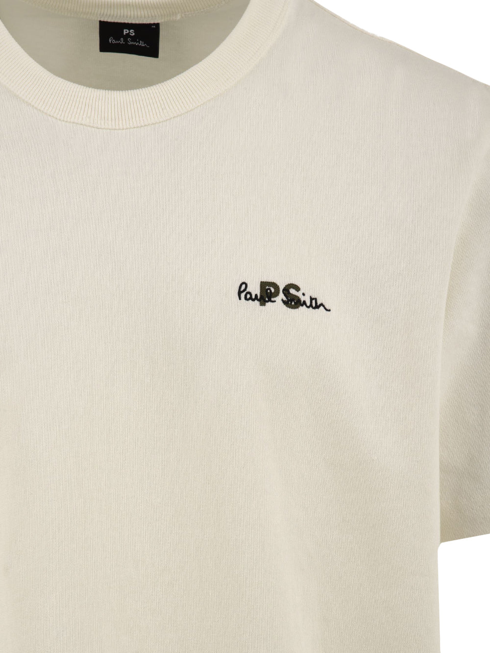 T-shirt Embroidery Logo PAUL SMITH Uomo - Bianco