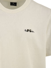 T-shirt Embroidery Logo PAUL SMITH Uomo - Bianco