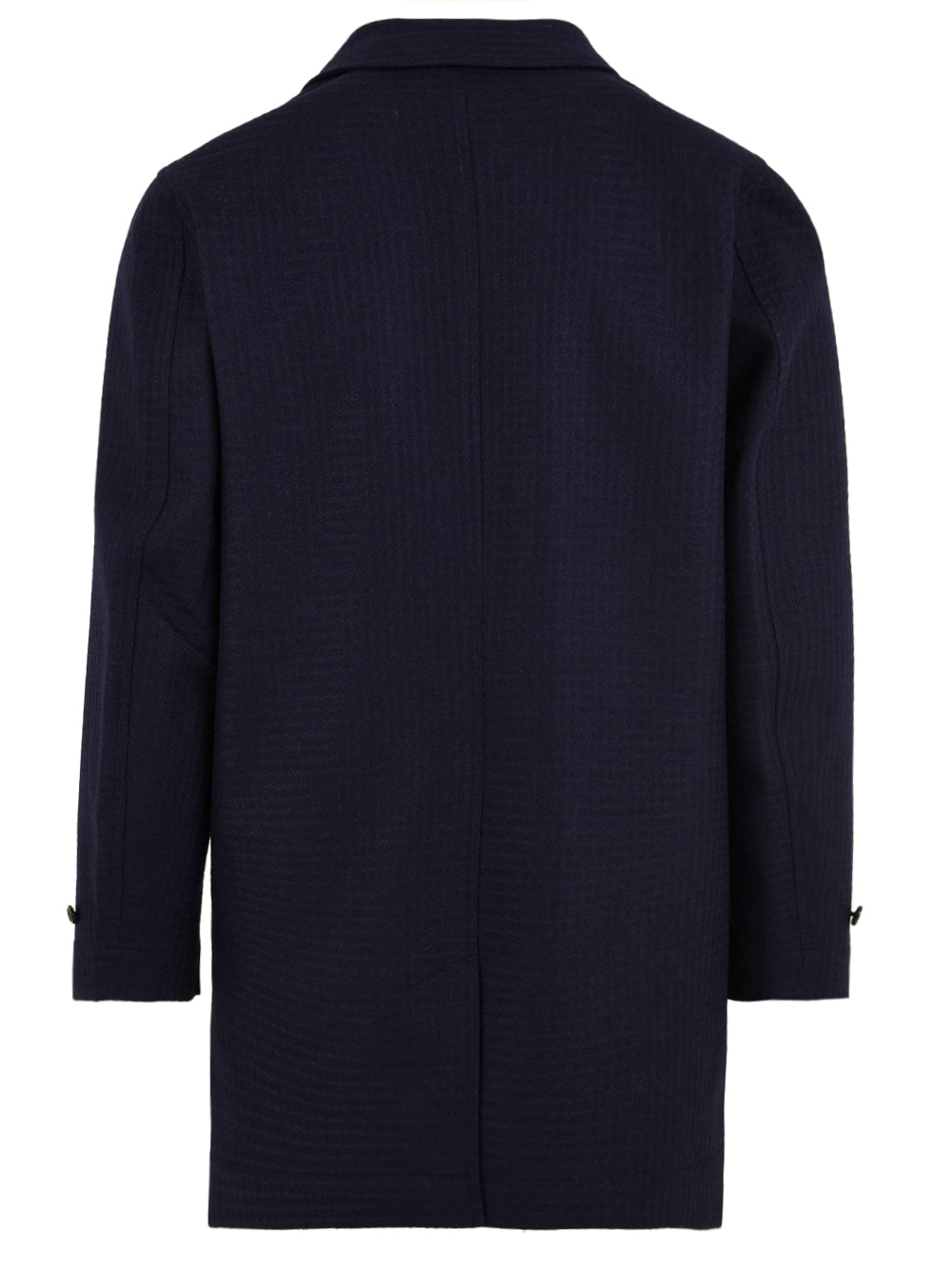 Cappotto Wool-Blend Check PAUL SMITH Uomo - Blue