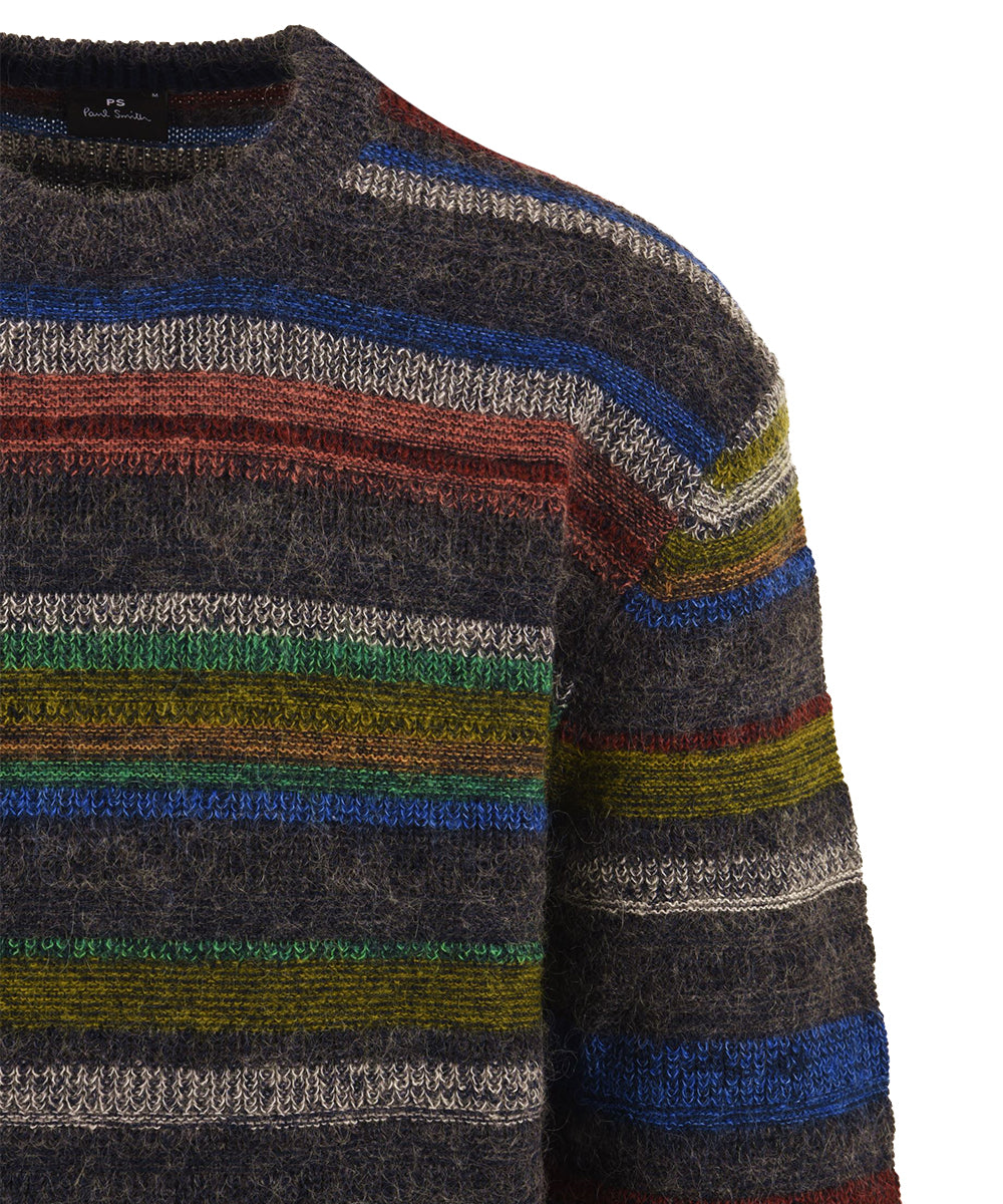Maglione Crayon Stripe Cotton-Mohair PAUL SMITH Uomo - Multicolore