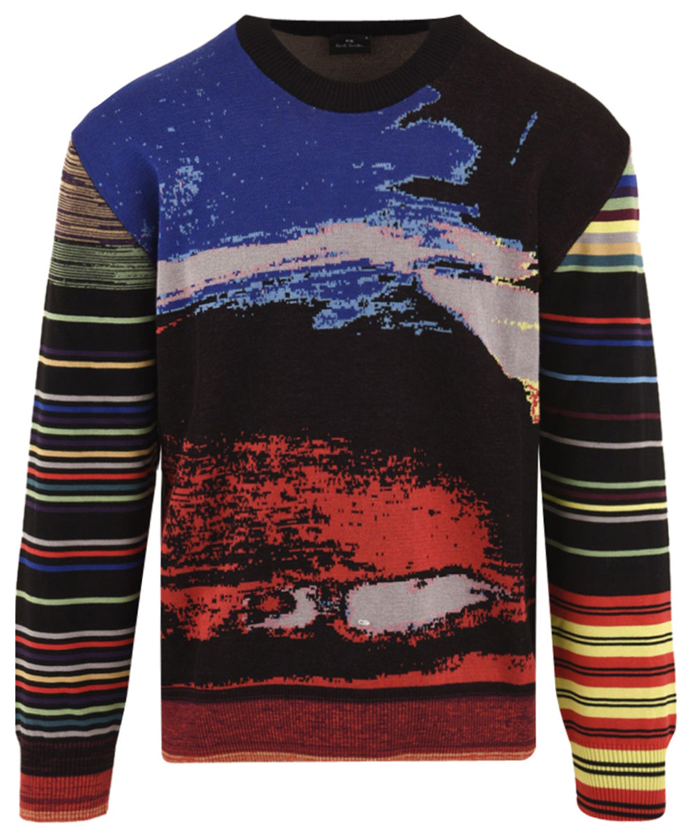 Maglione girocollo PAUL SMITH Uomo - Nero