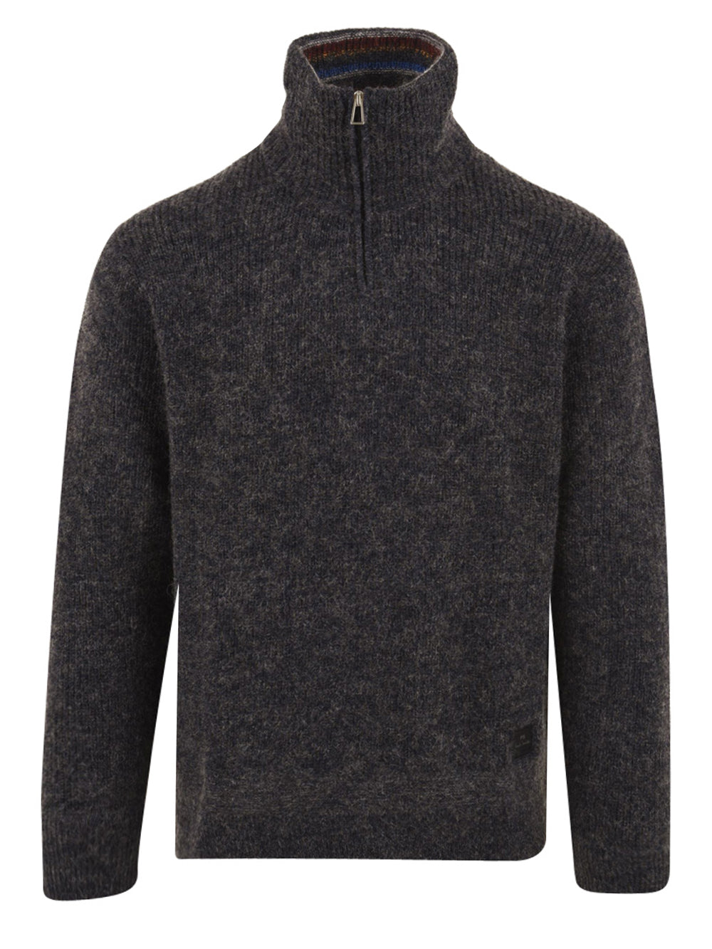Maglione dolcevita con zip PAUL SMITH Uomo - Nero