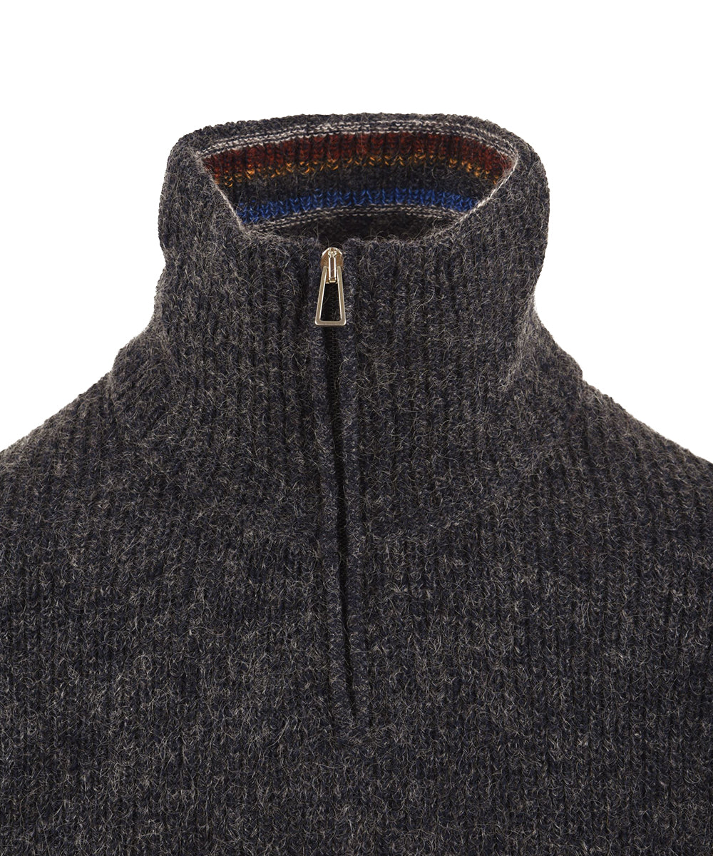 Maglione dolcevita con zip PAUL SMITH Uomo - Nero