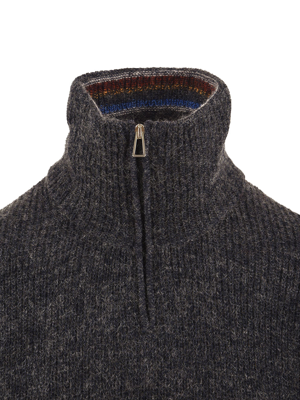 Maglione dolcevita con zip PAUL SMITH Uomo - Nero