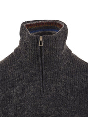 Maglione dolcevita con zip PAUL SMITH Uomo - Nero
