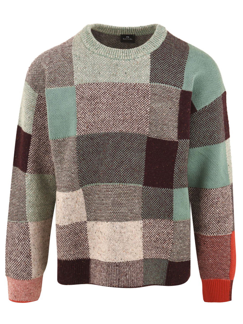 Maglione Patchwork PAUL SMITH Uomo - Blue