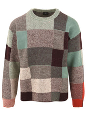 Maglione Patchwork PAUL SMITH Uomo - Blue