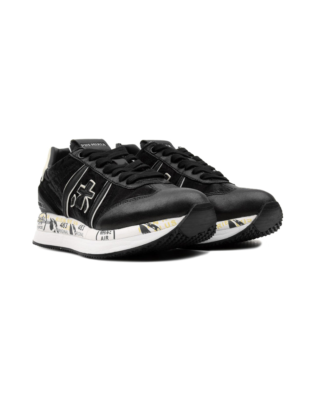 Sneakers Basse Conny PREMIATA Donna - Nero