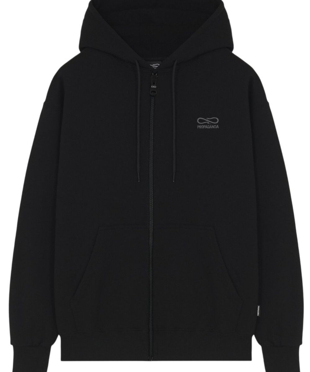 Felpa con cappuccio logo Embroidery PROPAGANDA Uomo - Nero