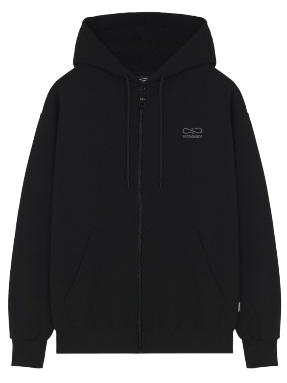 Felpa con cappuccio logo Embroidery PROPAGANDA Uomo - Nero