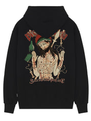 Felpa con cappuccio Sorrow PROPAGANDA Uomo - Nero