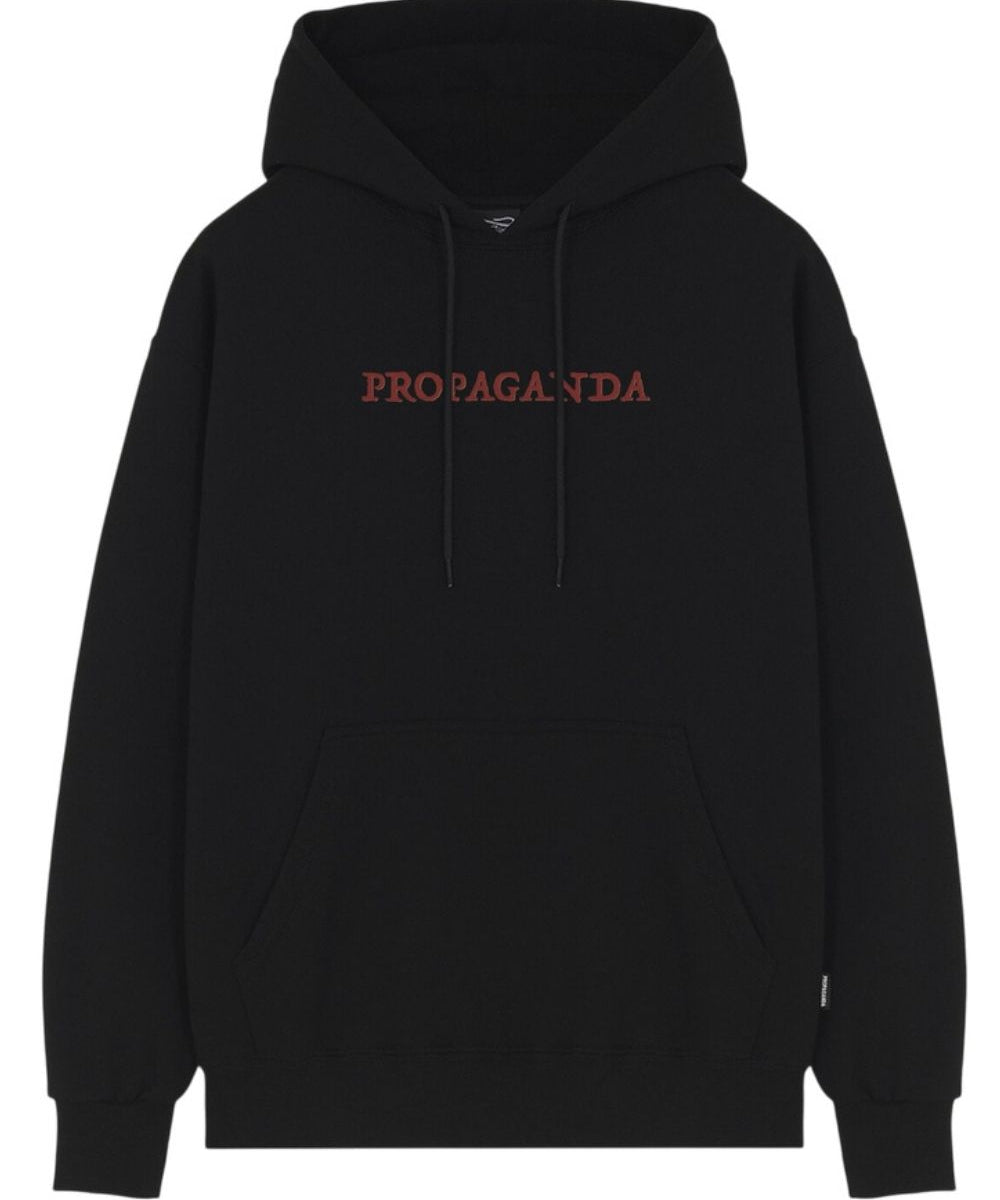 Felpa con cappuccio Puke PROPAGANDA Uomo - Nero