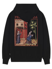 Felpa con cappuccio Puke PROPAGANDA Uomo - Nero