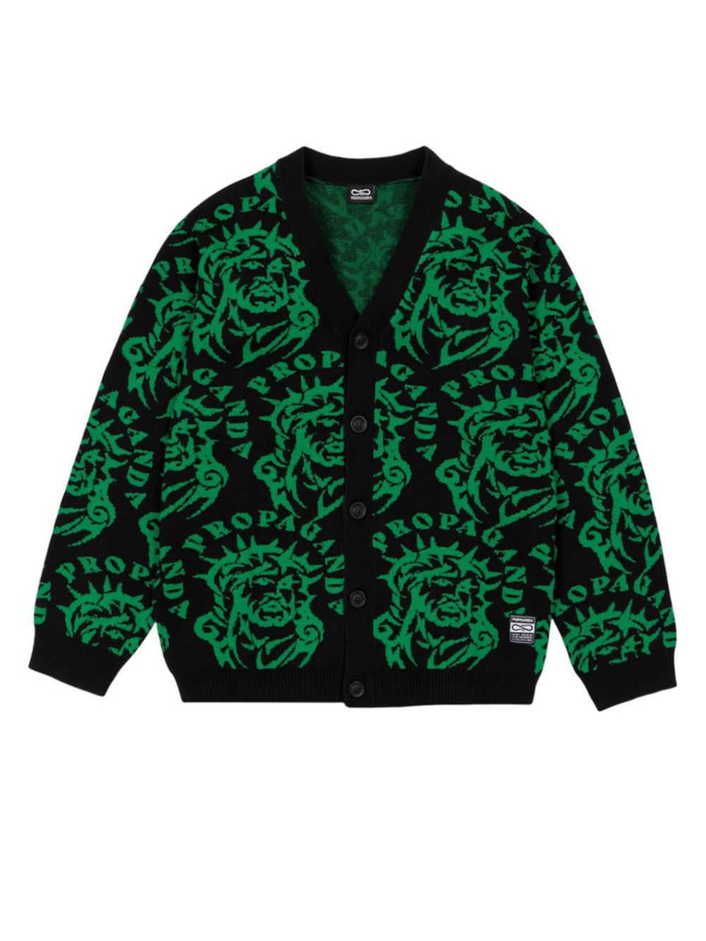 Cardigan Sacred PROPAGANDA Uomo - Verde
