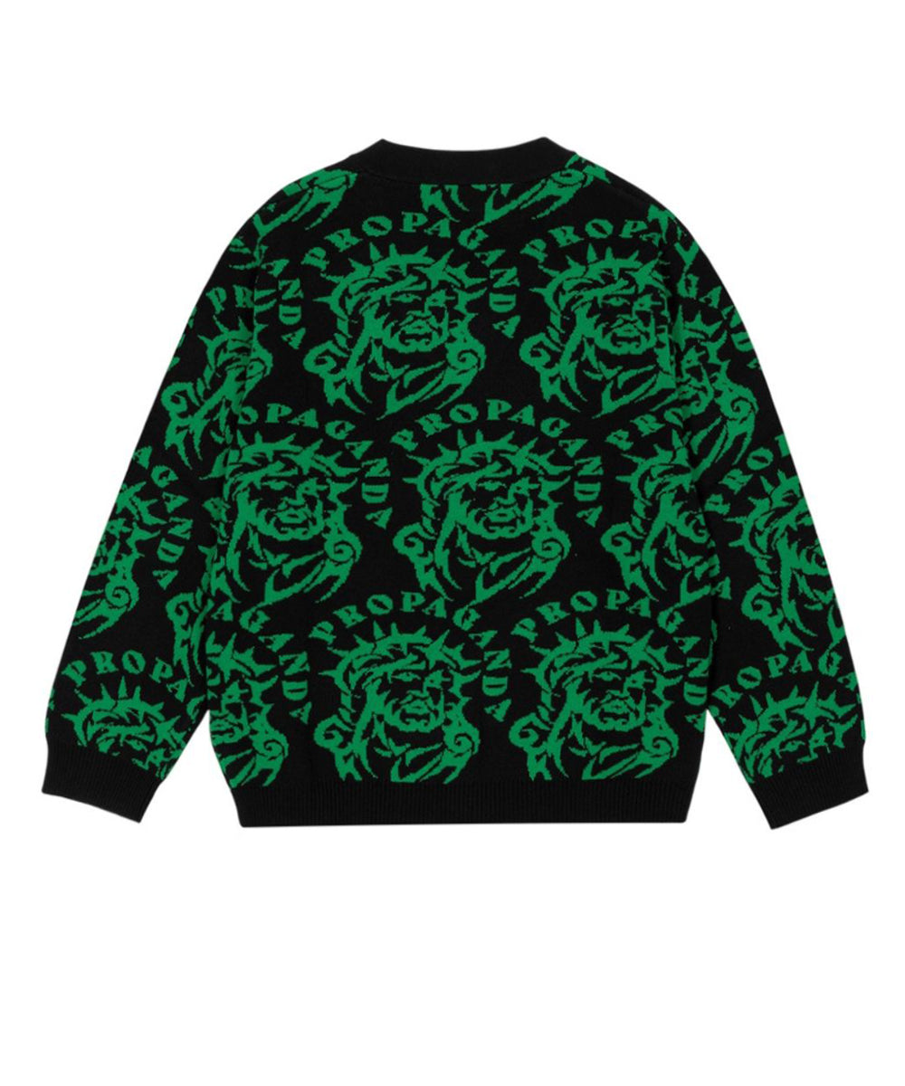 Cardigan Sacred PROPAGANDA Uomo - Verde