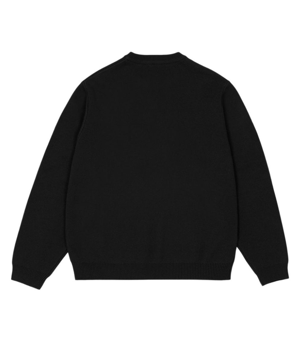 Maglione logo Atom PROPAGANDA Uomo - Nero