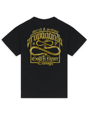 T-shirt Label Gold PROPAGANDA Uomo - Nero