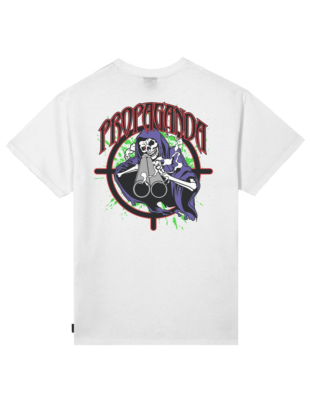 T-shirt Triangle Shooter PROPAGANDA Uomo - Bianco